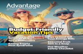 July–August 2017...6 • Budget-Friendly Vacation Tips Check out these tips to keep your vacay cash outlay reasonable— without sacrificing any of the fun or adventure. 8 • Easing