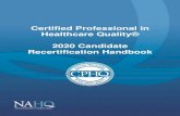 Certified Professional in Healthcare Quality® 2020 …...CPHQ-Retired Status Application Form 14 Payment by Check Form 15 P a g e 3 | 12 It is the candidate’s responsibility to