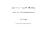 Spectral Graph TheorySpectral Graph Theory Social and Technological Networks Rik Sarkar University of Edinburgh, 2018. Spectral methods • Understanding a graph using eigenvalues
