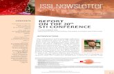 CONTENTS REPORT ON THE 20th STI CONFERENCE › media › 1044 › newsletter43.pdf · The second keynote, by Kevin Boyack, directly answered the challenge of the fo-cus theme, and