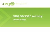DNSSEC Industry Coalition Activityarchive.icann.org/en/meetings/rome2009/presentation... · 2012-02-26 · MARKET CONDITIONING The .ORG Blog .ORG Advocates Series –DNSSEC thought
