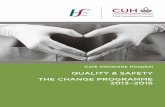 QUALITY & SAFETY THE CHANGE PROGRAMME 2013–2016cuh.hse.ie/About-Us/Patient-Quality-Safety/CUH_Quality-and-Safety-T… · 3 Quality & Safety – The Change Programme Contents Foreword