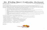 St. Philip Neri Catholic School · 1 St. Philip Neri Catholic School 8202 N. 31st Street, Omaha, NE 68112 Phone: (402) 315-3500 Fax: (402) 453-3620 November, 2018 Mary Simerly, Principal