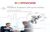 Comviva Product Support Lifecycle Policy€¦ · This policy is confidential with the understanding that it will not, without the express written permission of Comviva, be used or