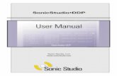 SonicStudio•DDP — User Manual 2sonicstudio.com/pdf/ddp/SonicDDP_UserManual20.pdf · SonicStudio•DDP is an easy to operate, task-speciﬁc tool for working with DDP image ﬁles.