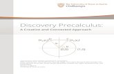 Discovery Precalculusmrsdiazmath.weebly.com/.../onramps_precalculus_unit_1.pdf6 PREFACE Discovery Precalculus: A Creative and Connected Approach To the Student It is my genuine hope