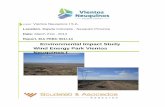 Environmental Impact Study Wind Energy Park Vientos ... · Vientos Neuquinos I S.A. (VNI) is a corporation created specifically for the development of the wind energy farm to be installed