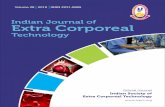 Indian Journal of Extra Corporeal · 2019-04-26 · Indian Journal of Extra Corporeal Technology Mr. A Nagaraju LM 069 - Hyderabad Mr. Noor Mohammed Qureshi LM 128 - Jaipur Mr. Suresh