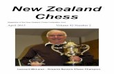 New Zealand Chess › nzchessmag › pdfs › 2015-04.pdf · Diana Schaefer 36 Problem Kingdom Linden Lyons NZ Chess Magazine April 2015 2. ... We now resume the highlights collection