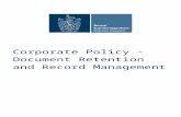 €¦  · Web view1.2The effective management of records in all formats depends as much on their efficient disposal as well as their long-term preservation. Records disposal policies