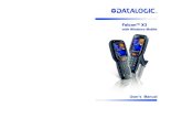 Falcon™ X3 - Datalogic · FALCON™ X3 1 The Falcon X3 must do more than function for a full shift, it must survive daily abuse and trauma. The new Falcon X3 survives drops from