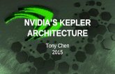 NVIDIA KEPLER ARCHITECTUREmeseec.ce.rit.edu/722-projects/spring2015/3-2.pdf · NVIDIA’S KEPLER ARCHITECTURE Tony Chen 2015 . Overview 1. Fermi 2. Kepler a. SMX Architecture b. Memory