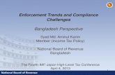 Enforcement Trends and Compliance Challenges · Enforcement Trends and Compliance Challenges: Bangladesh Perspective; by Syed Md. Aminul Karim, Member of Income Tax Policy, National