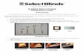 (Outside Mount - 2 Panel) - Select Blinds › shutters › installation... · 2018-02-06 · Do not dispose of packaging until the shutters are operating appropriately. Use of a moving