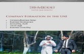 Company Formation in the UAE - De Micco & Friends€¦ · Company Formation, Business Setup in UAE ... Sharjah, Ajman, Fujairah, Umm Al Quwain and Ras Al Khaimah are the other Emirates