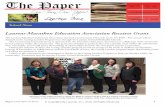 Laurens-Marathon Education Association Receives …thepapernow.com/wp-content/uploads/2019/05/020316.pdf2015-2016 Full Time Night Custodian Hours will be 3:00p.m. -11:00p.m. Must be
