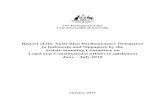 Report of the Australian Parliamentary Delegation to .../media/05 About Parliament... · 1.4 On 9 February 2010, the Senate Standing Committee on Legal and Constitutional Affairs