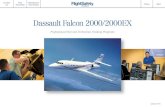 Dassault Falcon 2000/2000EX€¦ · Briefing/Debriefing 9.0 hours 4.5 hours Simulator (Pilot Flying) 12.0 hours 6.0 hours Simulator (Pilot Monitoring) 12.0 hours 6.0 hours Simulator
