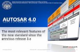 AUTOSAR 4 · AUTOSAR realeses and revisions Giuseppe Bitonti Staricato da: 4 From the first version of AUTOSAR, born in 2005, the functionality of basic software modules has been