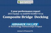 2015 Update to AASHTO SCOBS T-8 on Composite Bridge Deckingsp.bridges.transportation.org/Documents/2015 SCOBS... · 2015-05-27 · Delivering innovative technology. 3 year performance