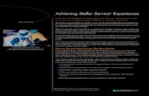 Achieving Stellar Service Experiences · † Go beyond customer satisfaction by managing customer experiences with efficiency ... The Achieving Stellar Service® Experiences system