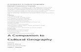 A Companion to Cultural Geography - bou.ac.ir A Companion to Cultural Geography Blackwell Companions to Geography Blackwell Companions to Geography is a blue-chip, comprehensive series