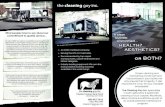 CG brochure P3 - Cleaners in Toronto & The Greater Toronto ... · HEPA ˜lter vacuum cleaners. Regular inspection of your vacuum cleaners is a must! Entry Mats: Your ˜rst line of