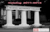 Catalog 2011-2012 - Martin Methodist College · Catalog 2011-2012 Martin Methodist College is a college ... national origin, physical handicaps, or age in the administration of its