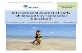 International Journal of Early Childhood …International Journal of Early Childhood Environmental Education, 2 (1), p. 7 Quotation A child’s world is fresh and new and beautiful,