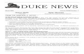 DUKE NEWS - York Public Schools | York Public …...Duke News — March 2020 Page 4 Notice of Nondiscrimination It is the policy of York Public Schools not to discriminate on the basis