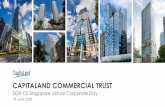 CAPITALAND COMMERCIAL TRUST€¦ · SGX-CS Singapore Virtual Corporate Day 18 June 2020. Important Notice This presentation shall be read in conjunction with CCT’s1Q 2020 Unaudited