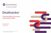 Technology Automation and Jobs-Quo Vadis Panel Discussion ... › globalassets › 1... · 1 ©2020 Grant Thornton India LLP. All rights reserved. February 2020 Volume 16.2 Dealtracker