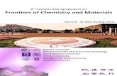 2nd Frontiers of Chemistry and Materialsweb.tohoku.ac.jp/project-chem/Abstracts-Final Version.pdfposters covering materials science, inorganic and organic chemistry, biochemistry,