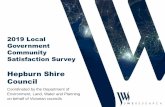 Hepburn Shire Council · ‘newsletters sent via email’ (30%) or social media updates (25%), ahead of mailed newsletters (22%). Customer service Hepburn Shire Council’s customer
