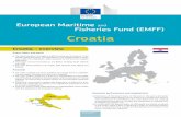 and Fisheries Fund (EMFF) Croatia · Croatia Maritime aﬀairs and Fisheries European Maritime and Croatia – overview Coast, lakes and ports The total coastline of Croatia is 5