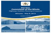 Day One: Committee of the Whole - Huron County, Ontario€¦ · 1, 2012 to September 30, 2015 for two main categories: administration and marketing costs, and transportation and processing