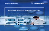 Liquid Chromatography Products | Distributing Since 1993 - KNAUER Product Selection Guide · 2019-09-26 · superior quality for liquid chromatography. The range includes systems