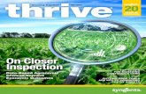 thrive Growing Together 2Q | 2020 - Syngenta › thrive › images › pdf › current-issue.pdf · Local Learning at Grow More Experience Sites Since 2013, the Syngenta Grow More™