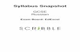 GCSE in Russian - Scribble ResourcesTo prepare students adequately for this assessment, teachers should present and exploit a range of vocabulary relevant to each theme listed and