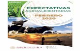 EXPECTATIVAS - gob.mx · Expectativas de producción agropecuaria y pesquera La expectativa de producción nacional agropec-uaria y pesquera para 2019 es de 227.2 millones de toneladas,