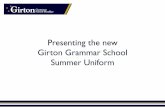 Junior jackets & Vests Presenting the new Girton Grammar ...€¦ · Reversible Basketball singlet & shorts ON-FIELD SPORT UNIFORM BASKETBALL AND HOCKEY, SOCCER, VOLLEYBALL 2 BOLTON