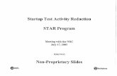 Startup Test Activity Reduction STAR Program › docs › ML0320 › ML032060255.pdf · * The eliminated CEA worth test at HZP has not been effective in detecting as-built core problems.