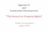 Agenda 21 and Sustainable Development The Assault on ...files.meetup.com/1402391/Agenda 21 in Collier.pdf · Sustainable Development and Agenda 21 • These videos provide an excellent