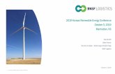 2019 Kansas Renewable Energy Conference October 3, 2019 Manhattan… · 2019-10-14 · Site Year Project Components Wellington 2015 Slate Creek 600 Wellington 2018 Diamond Vista 570