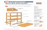 TM Heavy-Duty Shelving Unit - Strong-Tie DIYdiydoneright.com › wp-content › cutsheets › DIY-CSHDSHLF15_LoRes.pdfHeavy-Duty Shelving Unit For more inspiration, visit Install Rigid