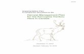 Harvest Management Plan for the Porcupine Caribou Herd in ... · outcomes. It consists of three key components: 1. Assessment of the population status of the herd and the annual harvest