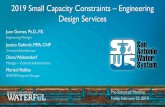 2019 Small Capacity Constraints – Engineering Design Services€¦ · 2019 Small Capacity Constraints – Engineering Design Services RFQ Objective • To procure professional engineering
