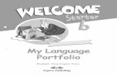 WelcStarter b Portfolio Inter€¦ · 3 How to organise your Language Portfolio You can include in your Language Portfolioalmost anything you have produced or collected that proves