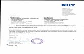 NIIT · Corporate Identity Number: L74899DL1981PLCO15865 Extract of Audited Financial Results for the quarter ended June 30, 2019, (Rs. Millions, except per share data) NIIT Consolidated