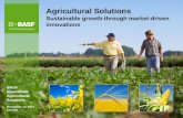 Agricultural Solutions Sustainable growth through market ... · Sourcing synergies * – economy of scale via joint BASF procurement Capex – capex will increase to >€250 M/y in